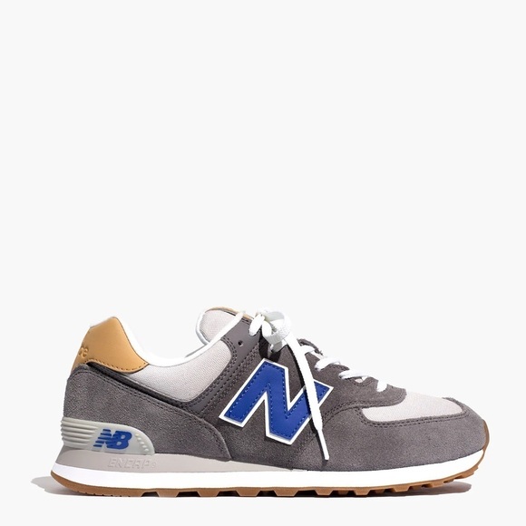 New Balance Leather 574 Core Sneakers New With Box - Picture 1 of 7